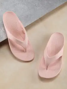 BOOTCO Women Slip On Rubber Thong Flip-Flops