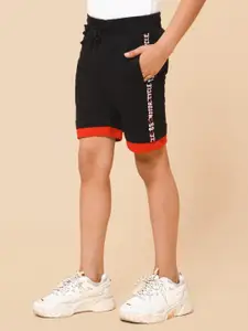 Alan Jones Boys Mid-Rise Shorts