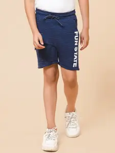 Alan Jones Boys Mid-Rise Printed Shorts