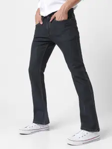 Urbano Fashion Men Bootcut Light Fade Stretchable Jeans