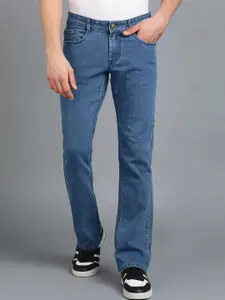 Urbano Fashion Men Mid Rise Light Fade Stretchable Bootcut Jeans
