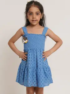 Creative Kids Creative Girls Print A-Line Dress