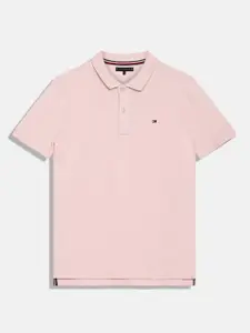Tommy Hilfiger Boys Polo Collar Cotton T-shirt