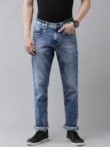 U.S. Polo Assn. Denim Co. Men Mid-Rise Slim Fit Light Fade Stretchable Jeans