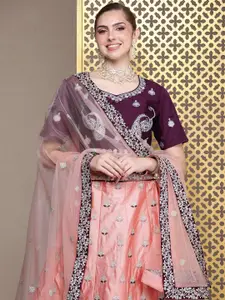House of Pataudi Embroidered Ready to Wear Jashn Lehenga & Blouse With Dupatta