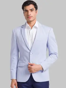 Park Avenue Comfort-Fit Striped Single Breasted Blazers