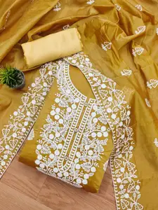 KALINI Embroidered Unstitched Dress Material