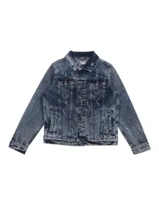 Pepe Jeans Boys Washed Denim Jacket