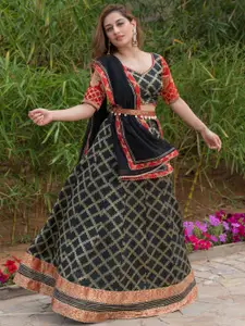 HOUSE OF JAMOTI Ready to Wear Lehenga & Blouse With Dupatta