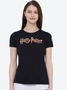 Free Authority Harry Potter Printed Cotton T-shirt