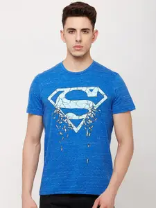 Free Authority Superman Graphic Printed Cotton T-Shirt