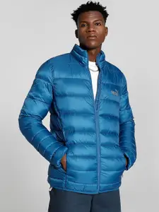 Puma Logo Printed Mock Collar Padded Jacket