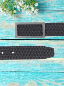 Calvadoss Boys Textured Leather Belt