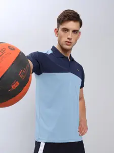 Technosport Polo Collar Antimicrobial Slim Fit T-shirt