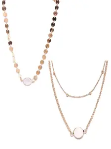 OOMPH Set of 2 Layered Necklaces
