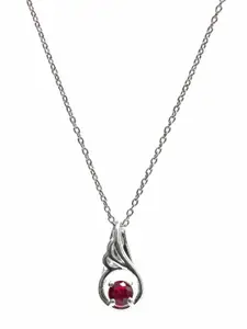 HIFLYER JEWELS 925 Sterling Silver Pink Pendant