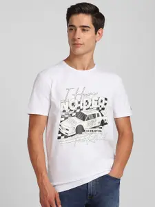 Allen Solly Tribe Typography Printed Slim Fit T-shirt