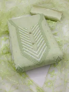 KALINI Embroidered Unstitched Dress Material