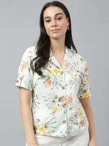 Hancock Relaxed Floral Printed Casual Shirt