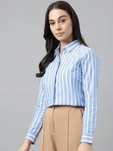 Hancock Relaxed Candy Striped Formal Shirt