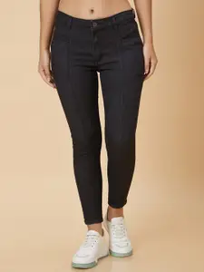 Globus Women Black Skinny Fit Stretchable Jeans
