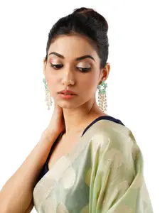 Anouk Gold-Toned Classic Drop Earrings