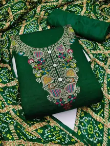 KALINI Ethnic Motifs Woven Design Unstitched Dress Material