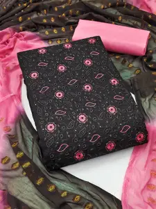 KALINI Embroidered Unstitched Dress Material