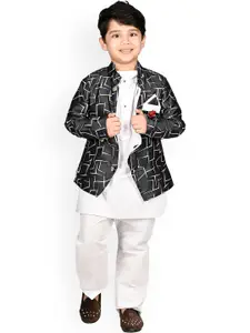 BAESD Boys Regular Kurta With Pyjama & Waistcoat