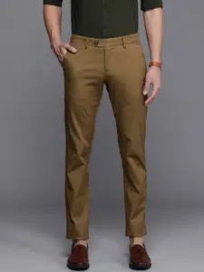 Allen Solly Men Smart Slim Fit Trousers