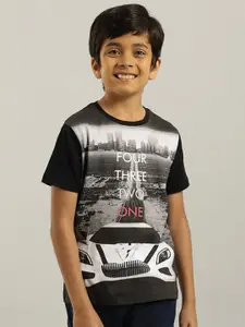 Indian Terrain Boys Printed T-shirt