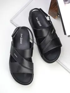 San Frissco Men Supersoft Sole Comfort Sandals With Backstrap