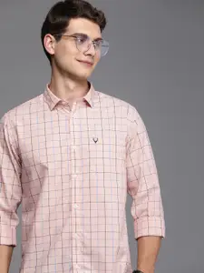 Allen Solly Men Pure Cotton Tartan Checks Casual Shirt