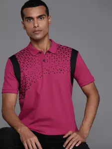 Allen Solly Printed Polo Collar T-shirt