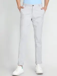 Arrow Sport Men Slim Fit Low-Rise Regular Trousers
