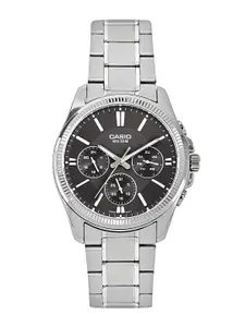 Casio Enticer Men Black Analogue watch A836 MTP-1375D-1AVDF