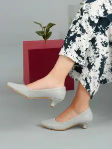 ICONICS Pointed Toe Block Pumps