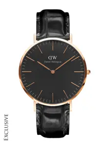 Daniel Wellington Classic Reading RG Men Dial Black 40mm Round Analogue Watch - DW00100129