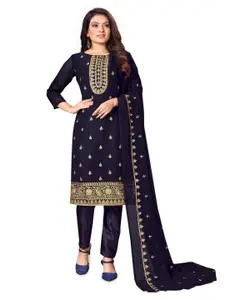 Angroop Ethnic Motifs Embroidered Unstitched Dress Material
