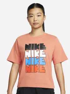 Nike Printed Organic Cotton Sportswear Boxy Tshirt