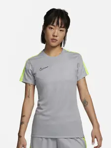 Nike Dri-FIT Academy Brand Logo Printed Short-Sleeve Football T-shirt