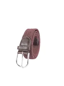 ZEVORA Men Textured Belt