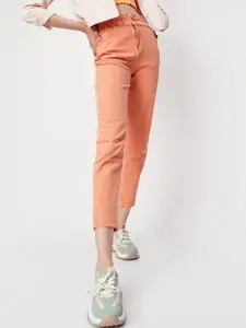 max Women Mildly Distressed Jeans