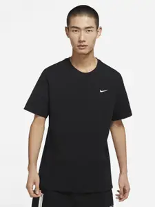 Nike Swoosh Brand Logo Printed Sports T-Shirt