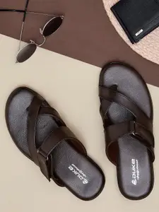 Duke Men Textured Comfort Sandals