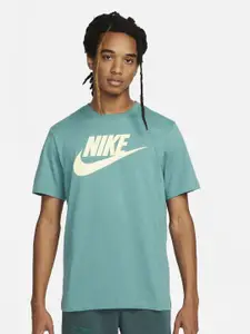 Nike Men Printed Cotton Sportswear T-Shirt