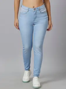 Being Human Women Mid-Rise Skinny Fit Light Fade Jeans