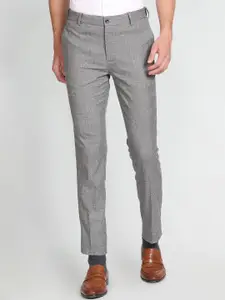 Arrow New York Men Jackson Super Slim Fit Heathered Trousers