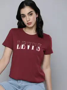 Levis Graphic Printed Pure Cotton T-shirt