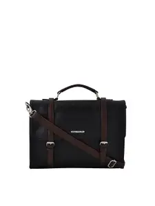 Bagsy Malone Solid PU Laptop Bag